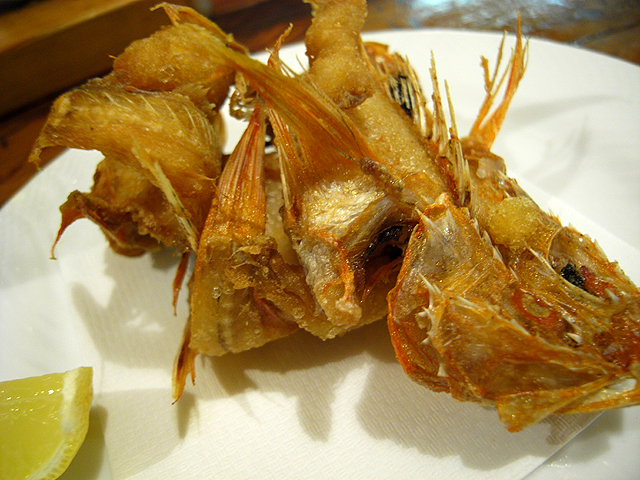 キンキの唐揚げ